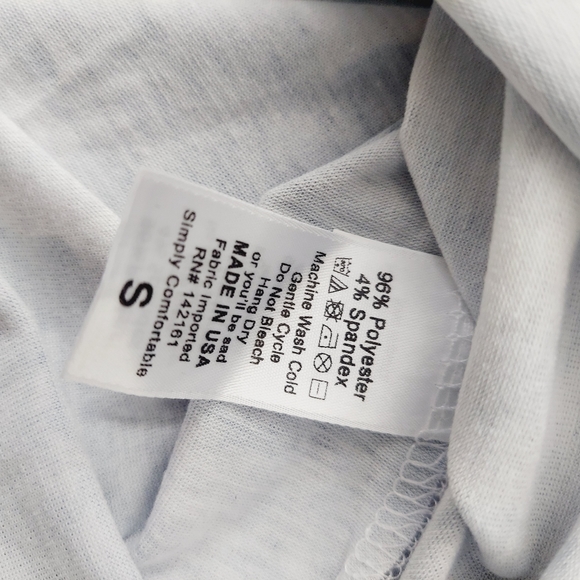 NWT LulaRoe Classic T Floral Tunic Top Short Sleeve S - Picture 6 of 7